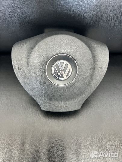 Кожаный руль volkswagen tiguan, passat