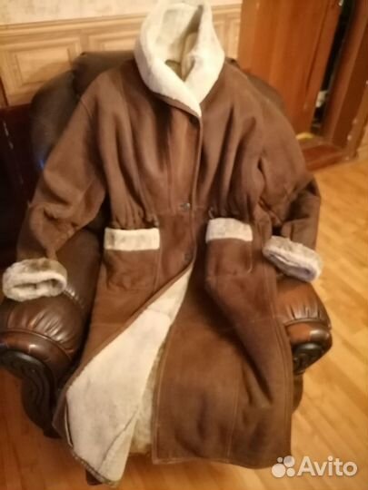 Дубленка винтаж 48-50 Италия версаче, 46 48
