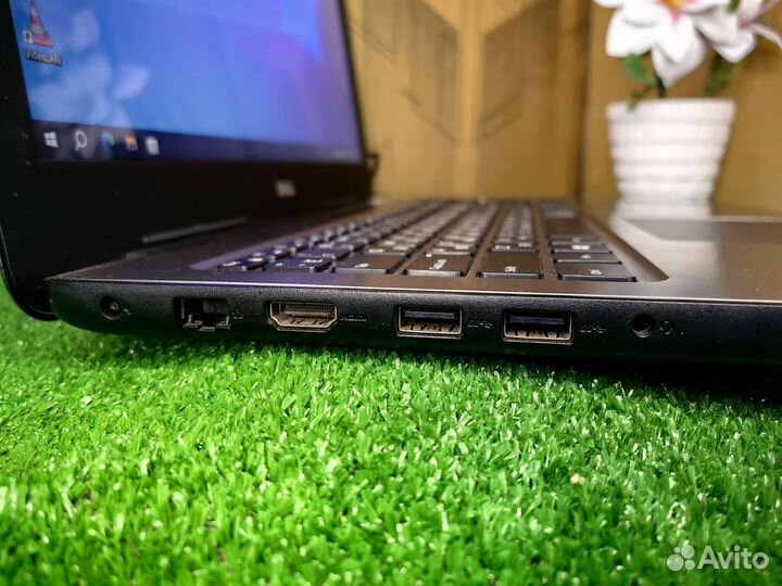 Ноутбук для учебы и игр dell R7 M445 4 Gb