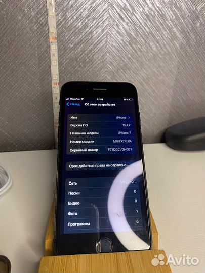 iPhone 7 32 GB акб 100