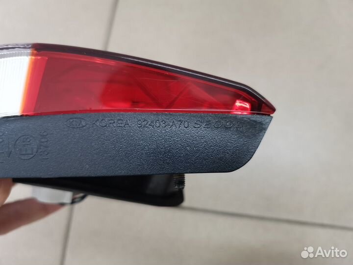 Фонарь внутренний левый Kia Cerato 3 13-16