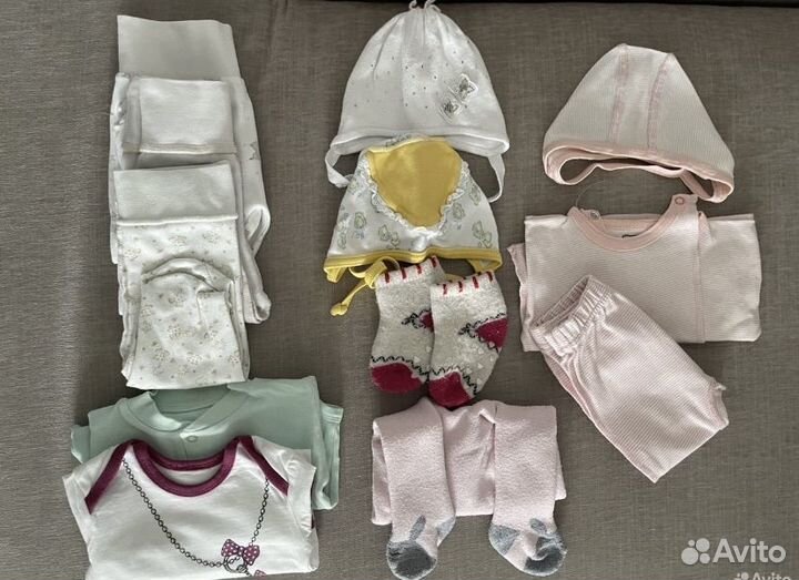 Одежда на девочку пакетом от 50 до 80+