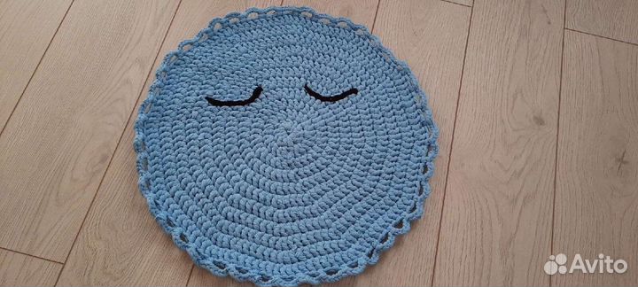 Вязаные детские коврики
