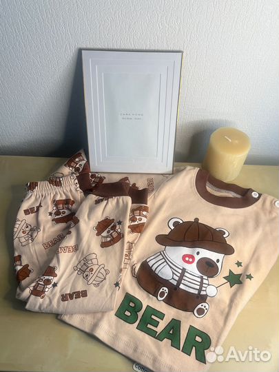 Пижама детская 86 92 новая