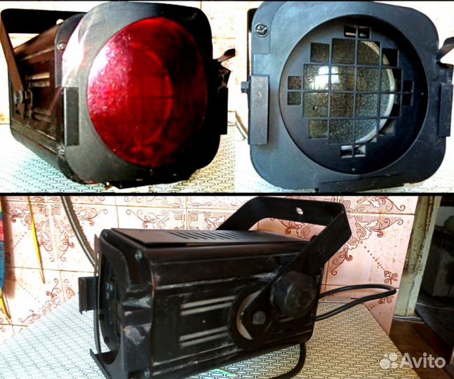 Театральный фонарь свет Theatre spot500 Italy студ