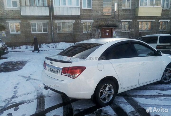 Лип Спойлер Шевроле Круз седан Chevrolet Cruze