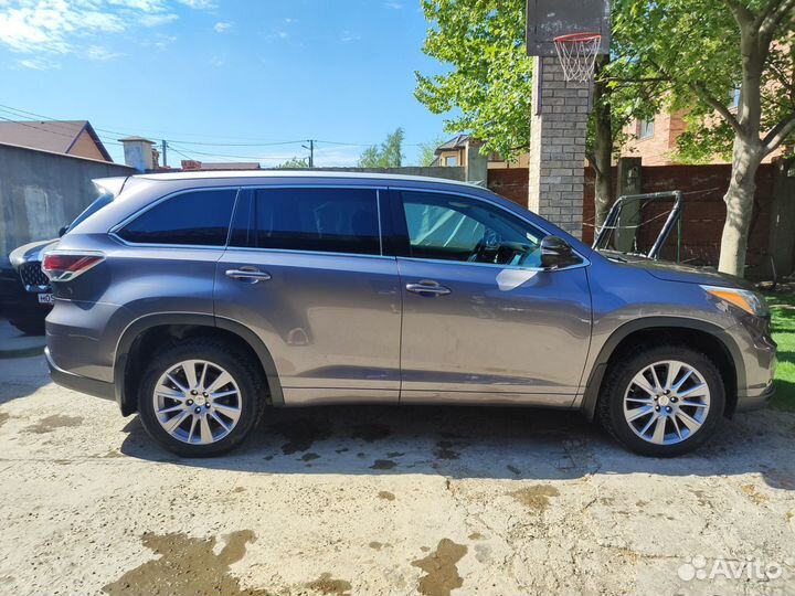 Toyota Highlander 3.5 AT, 2014, 150 000 км