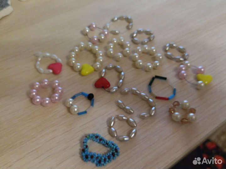 Кольцо из бисера