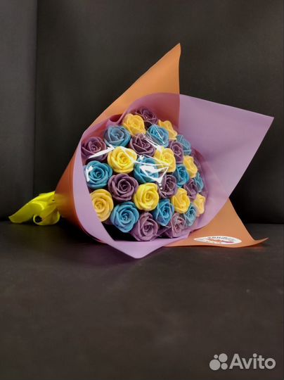 Букет - 29 Роз из Бельгийского Шоколада