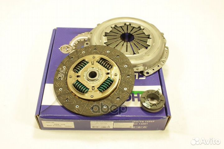 Комплект сцепления hyundai accent 00/getz 1.6