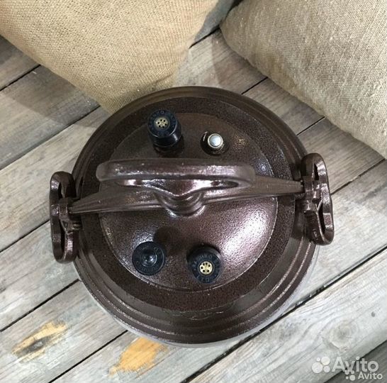 Казан афганский двухцветный 15л