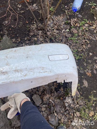 Задний бампер на priora