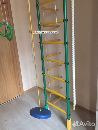 Детский спорт. комплекс Атлант 1С Плюс с матами