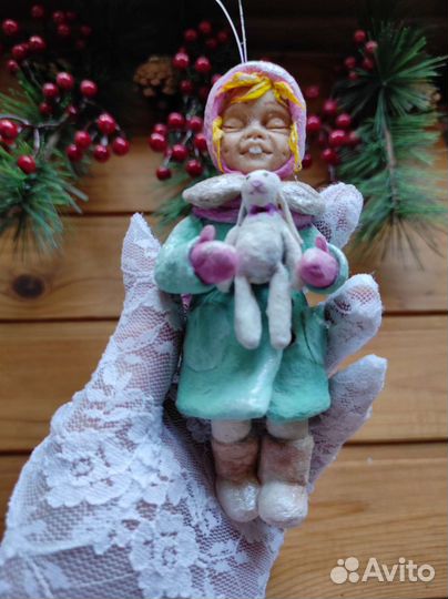 Игрушка из ваты