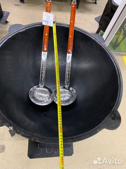 Казан чугунный с печкой (для кафе)