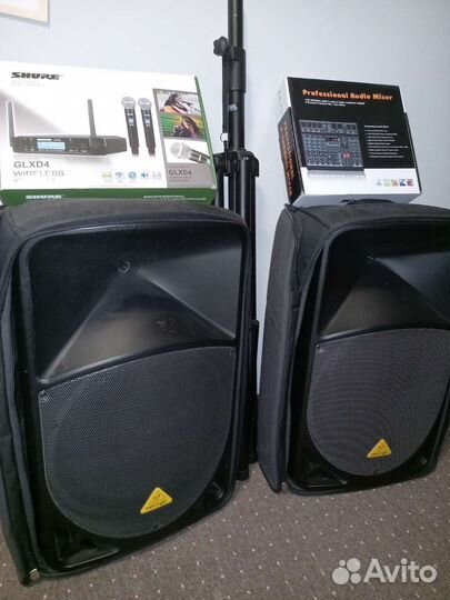 Активные колонки концертные