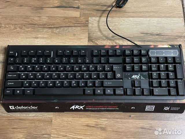 Игровая клавиатура Defender ARX объявление продам