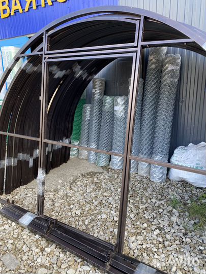 Теплица усиленная 3*4 труба 20*40