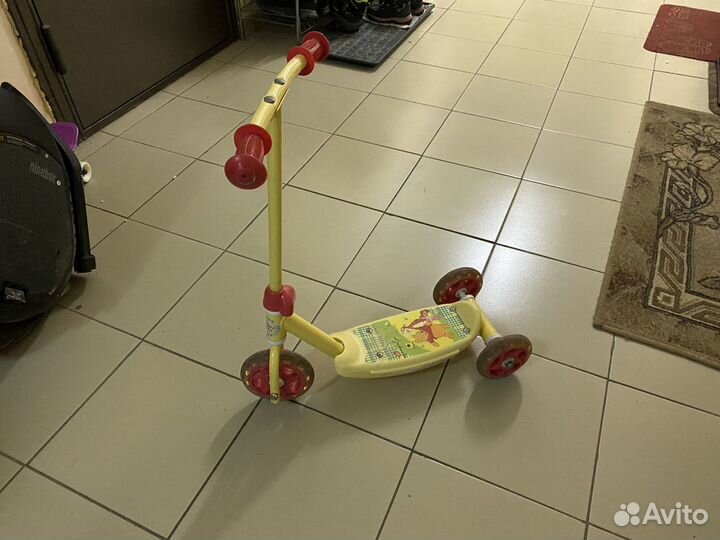 Самокат детский трехколесный