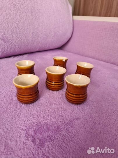 Стопки глиняные