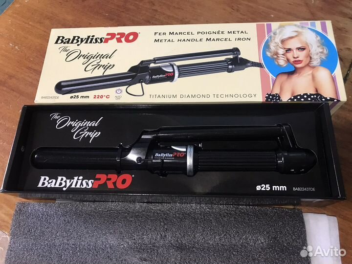 BaByliss PRO titanium diamond 25мм France
