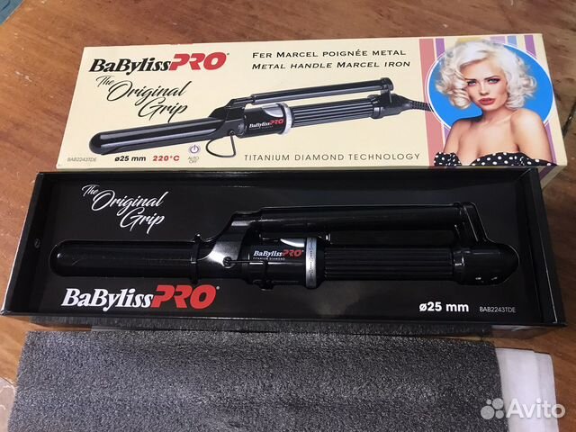 BaByliss PRO titanium diamond 25мм France