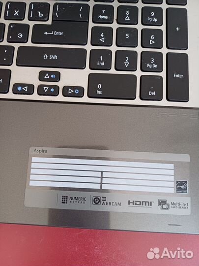 Ноутбук acer aspire