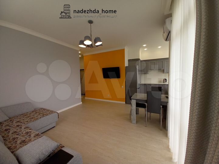 1-к. апартаменты, 65 м², 4/4 эт.