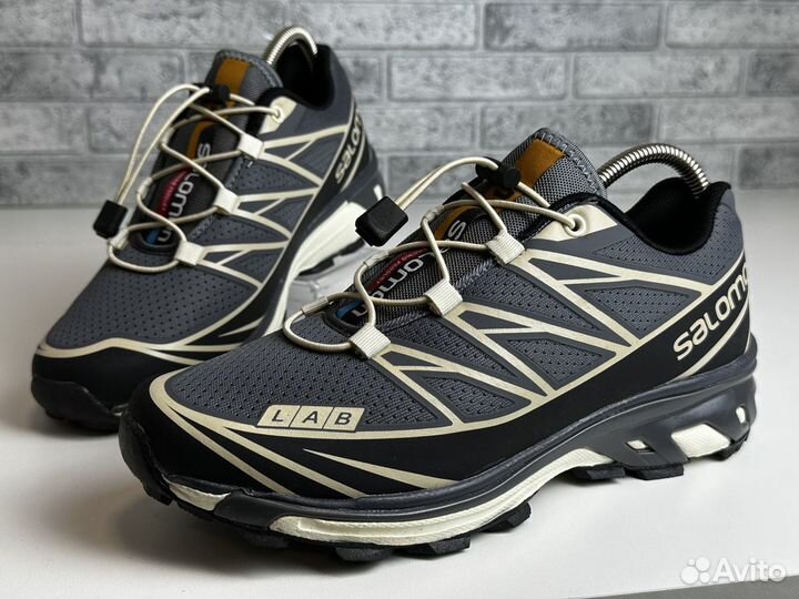 Кроссовки мужские Salomon 41-44 серые