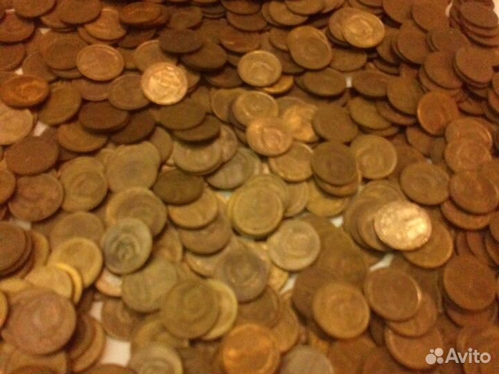 Продам коллекцию из монет по 1 копейке СССР
