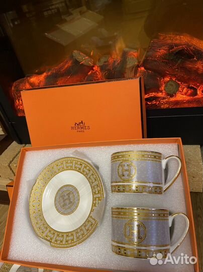 Чайная пара Hermes / Чайный набор hermes