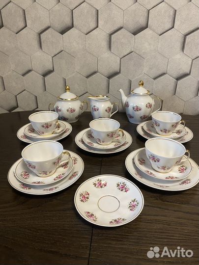 Чайный сервиз СССР рига RPR Сигулда