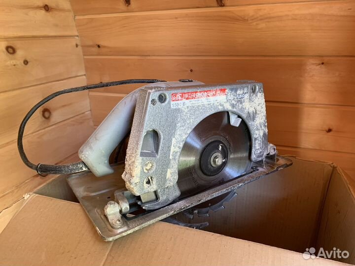 Ручная дисковая пила электрическая бу