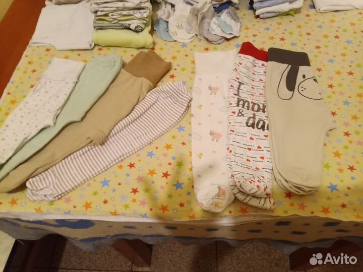 Детские вещи пакетом на мальчика 0-3 мес