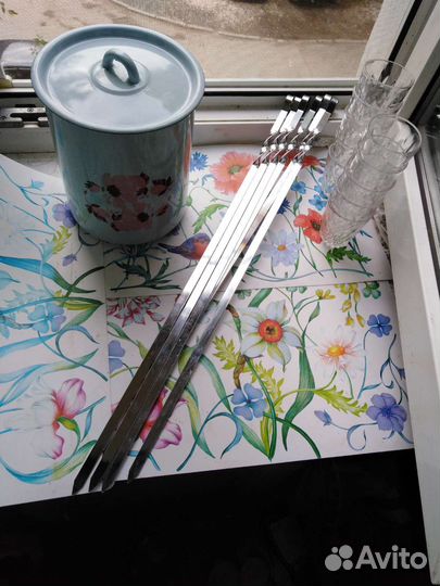 Шампура, рюмки и многое другое