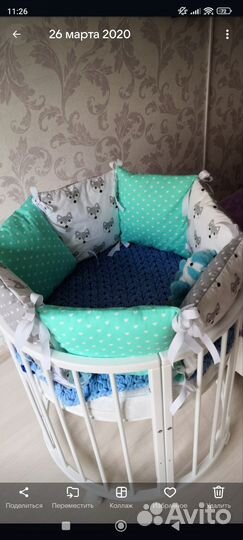 Бортики в кроватку