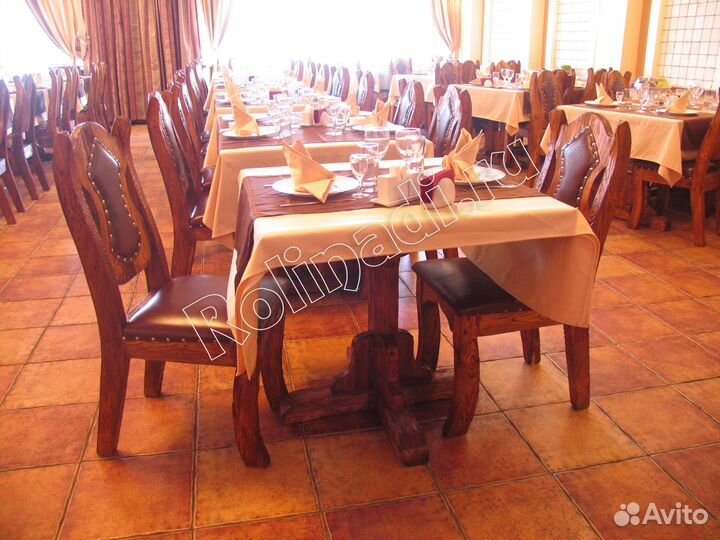 Столы и стулья для кафе