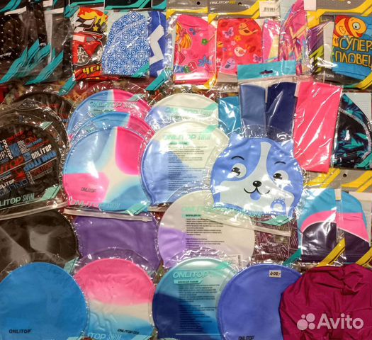 Шапочка для плавания, очки для плавания