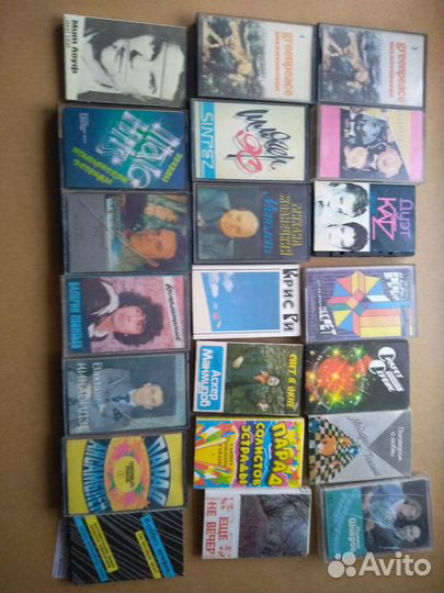 Аудиокассеты ф-мы Мелодия,мк 60