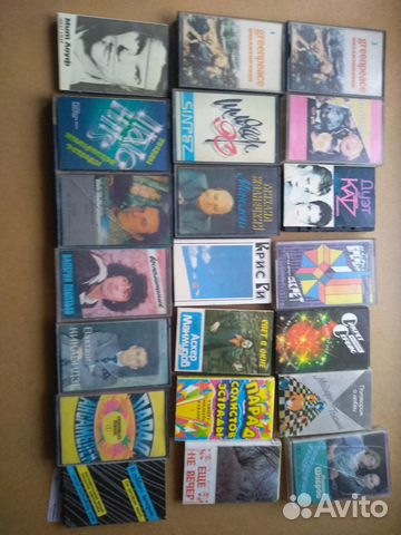 Аудиокассеты ф-мы Мелодия,мк 60
