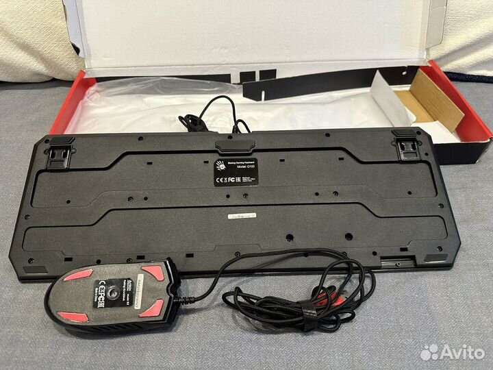 Игровые клавиатура+мышь A4Tech Bloody Q1100
