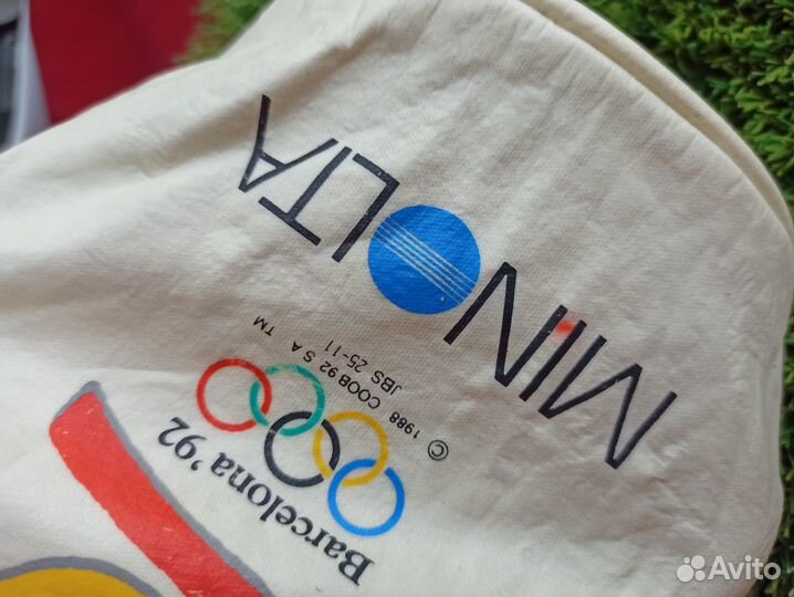 Олимпийский чехол для объектива. barcelona 1992