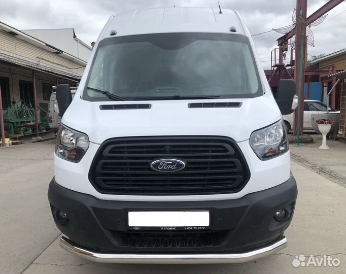 Защита переднего бампера Ford Transit 2018