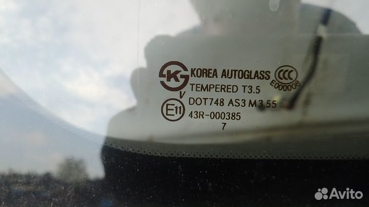 Крышка (Дверь) Багажника KIA carnival 2 2008