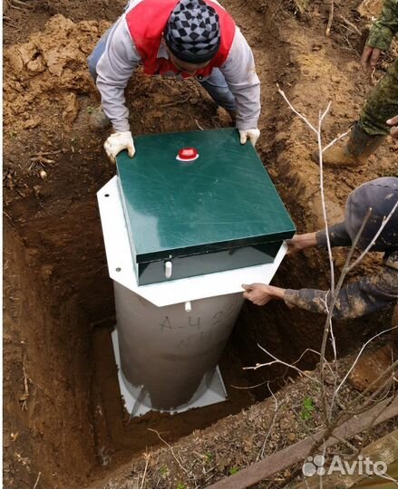 Септик на 4 человека Аквалос 4