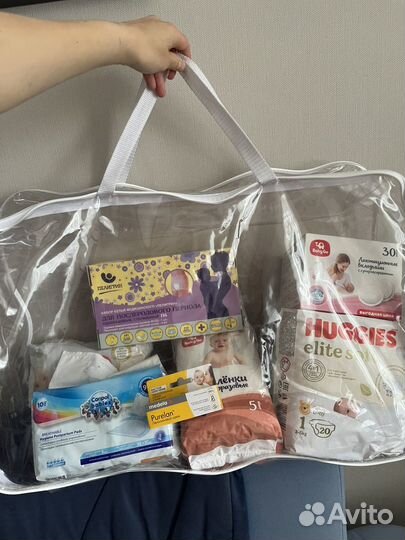 Готовая сумка в роддом