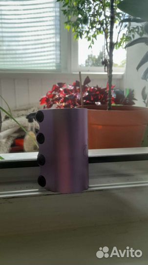 Зажим на трюковой самокат скс