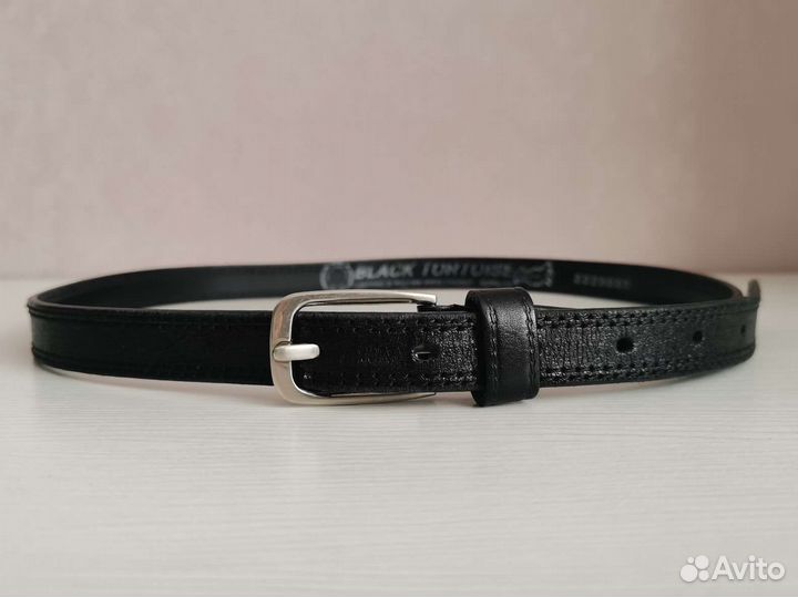 Ремень женский кожаный