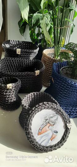 Корзинка.Хранение мелочей.Кашпо для цветов