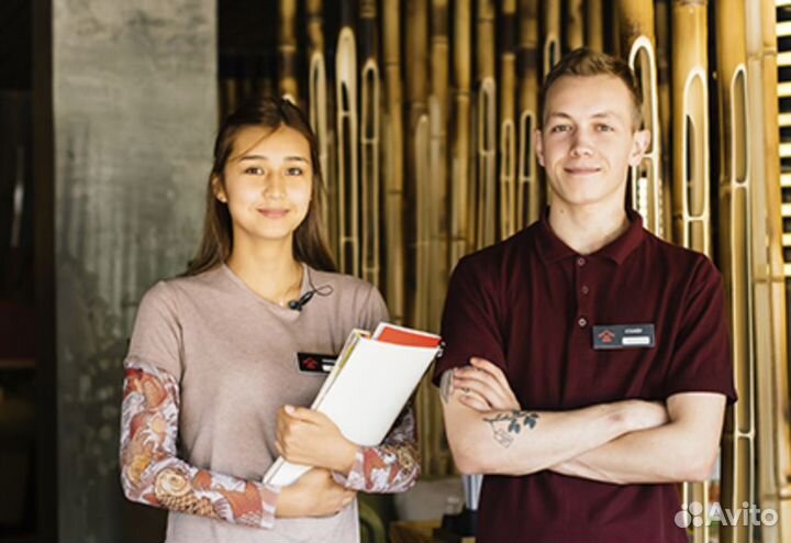 Официант без опыта Москва Щелковская